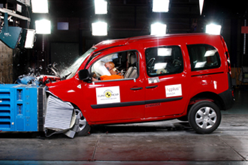 Краш тест Renault Kangoo (2008)